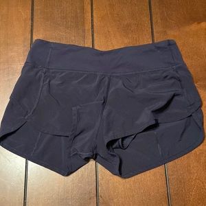 Lululemon speed shorts